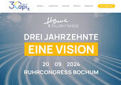 Screenshot der Veranstaltungswebsite der api-Hausmesse (Bild: api)