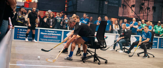 Nach einer pandemiebedingten vierjährigen Pause wurden in diesem Jahr wieder die Chair-Hockey Masters ausgetragen.